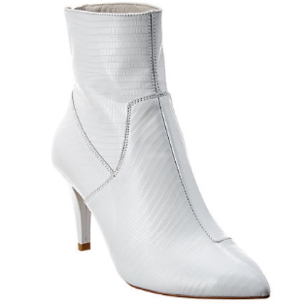 Free People White Willa Ankle Boot